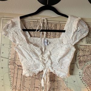 Princess Polly White Top